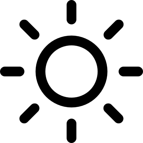 Sun icon